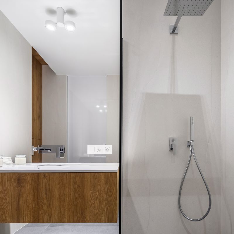 Stylish Shower with Modern Fixtures